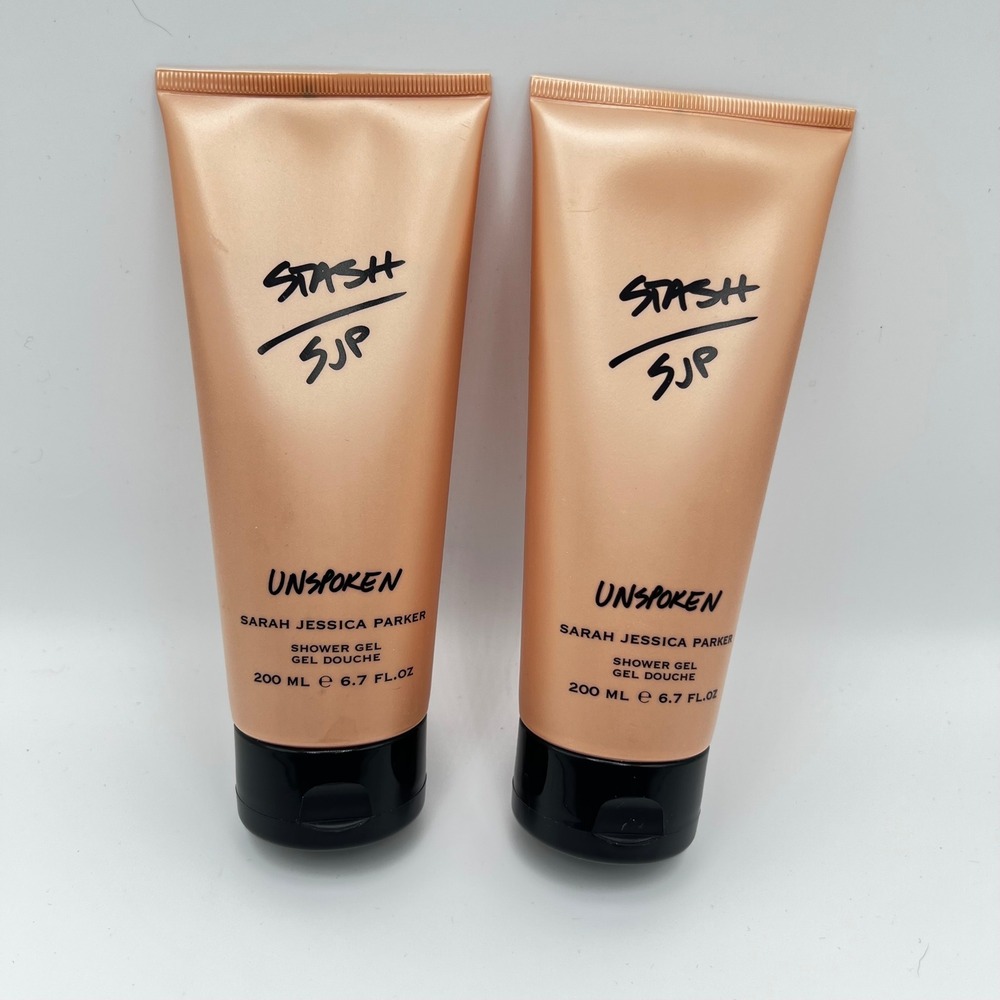 Sarah Jessica Parker Stash SJP Unspoken Shower Gel 6.7oz Lot of 2 New Sealed